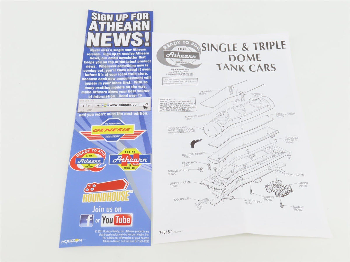 HO Scale Athearn Collectibles 99160 WP&amp;YR White Pass &amp; Yukon Route Tank Car #42