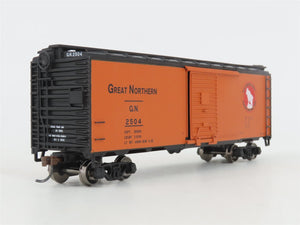 HO Scale Athearn Roundhouse RND73554 GN Great Northern 40' Box Car #2504