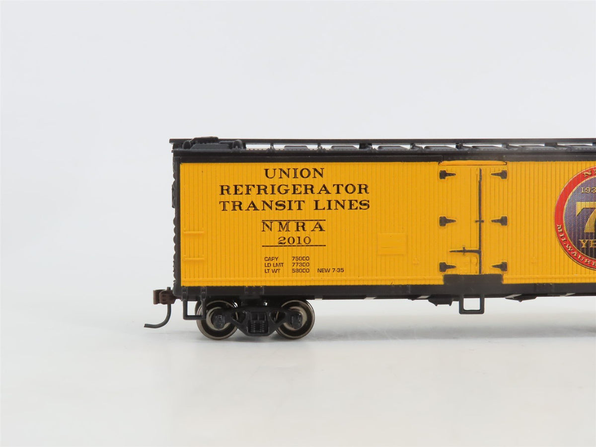 HO Scale Athearn Collectibles 99402 NMRA 75 Years 40&#39; Wood Side Reefer #2010