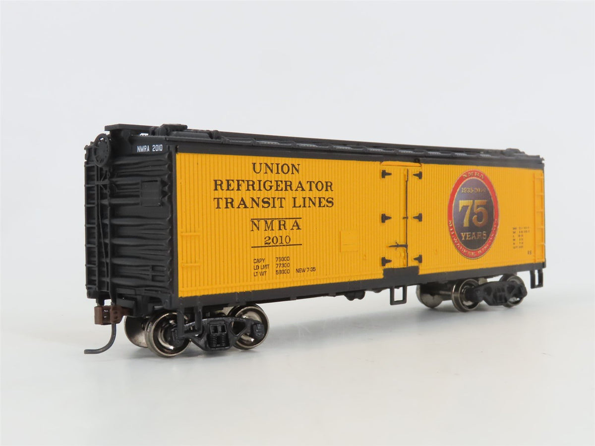 HO Scale Athearn Collectibles 99402 NMRA 75 Years 40&#39; Wood Side Reefer #2010
