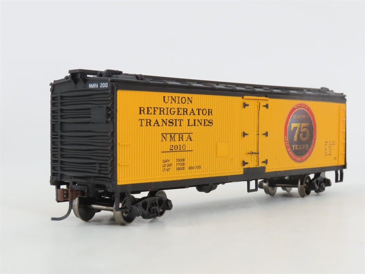 HO Scale Athearn Collectibles 99402 NMRA 75 Years 40&#39; Wood Side Reefer #2010