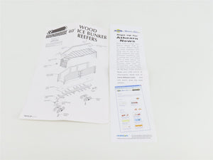 HO Scale Athearn Collectibles 99402 NMRA 75 Years 40' Wood Side Reefer #2010