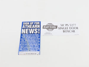 HO Scale Athearn ATH15697 SL-SF Frisco Railroad Single Door Box Car #44120