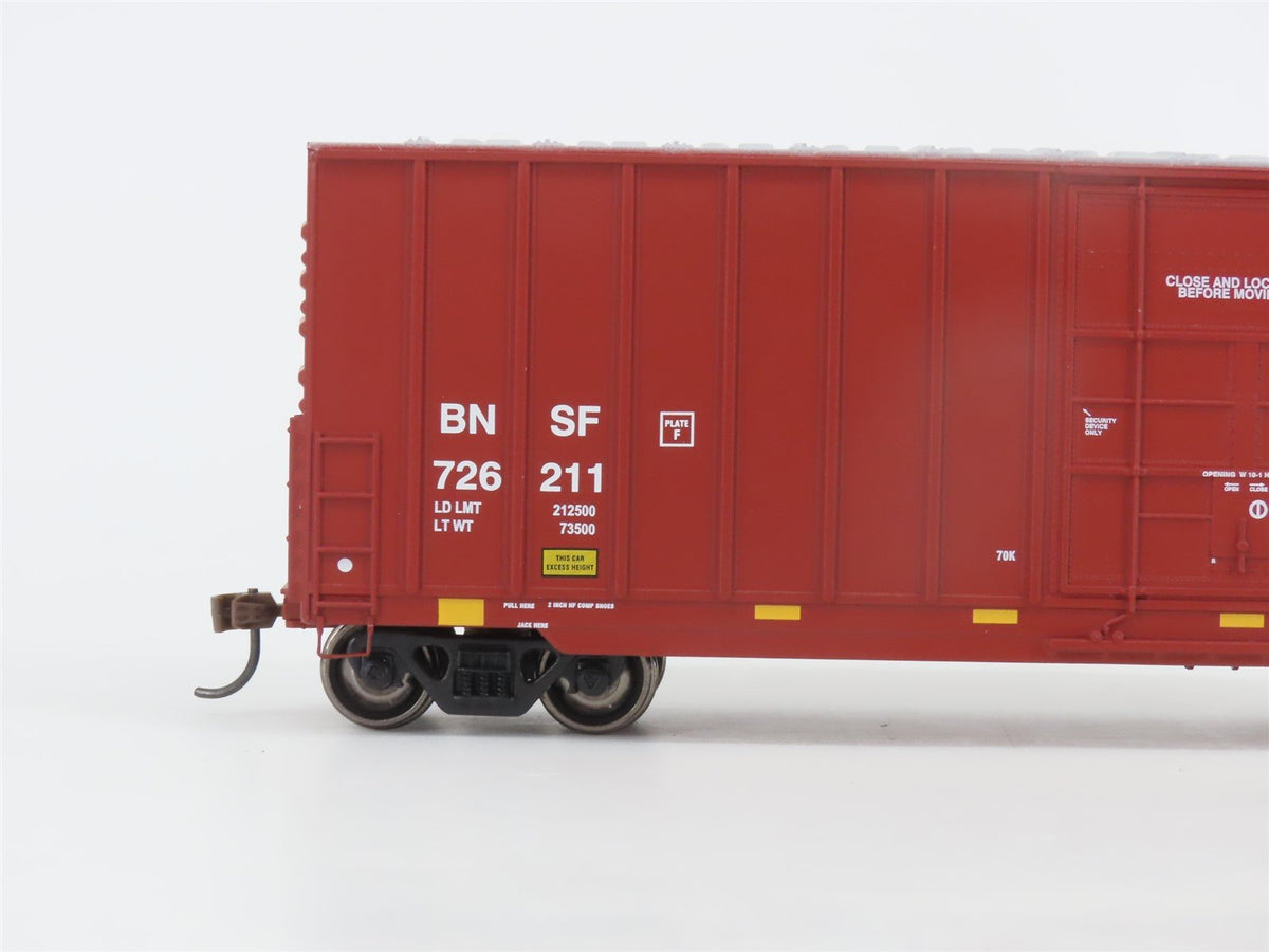 HO Scale Athearn Roundhouse RND14909 BNSF Railway 50&#39; Plug Door Box Car #726211