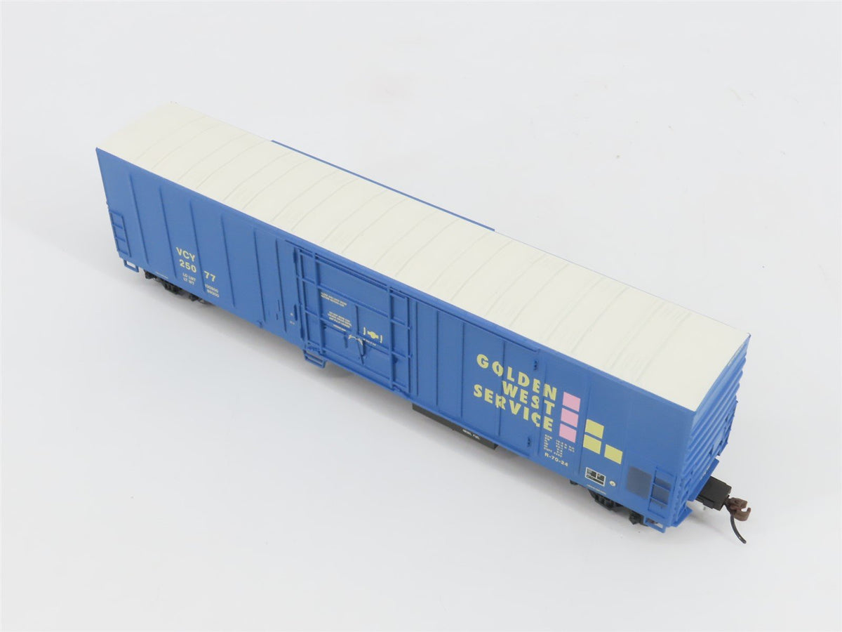 HO Scale Athearn ATH71470 VCY Golden West Service 57&#39; Mechanical Reefer #25077