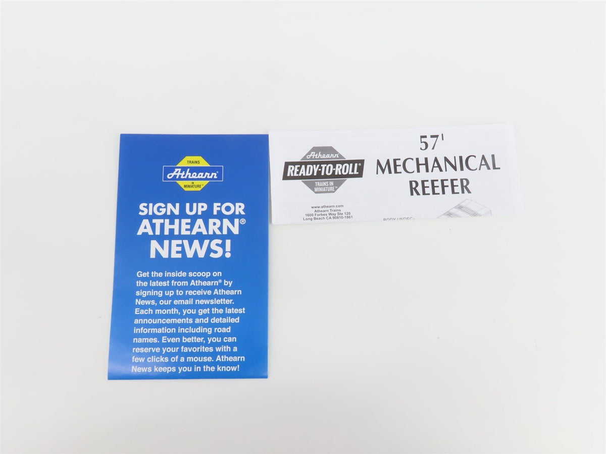 HO Scale Athearn ATH71470 VCY Golden West Service 57&#39; Mechanical Reefer #25077
