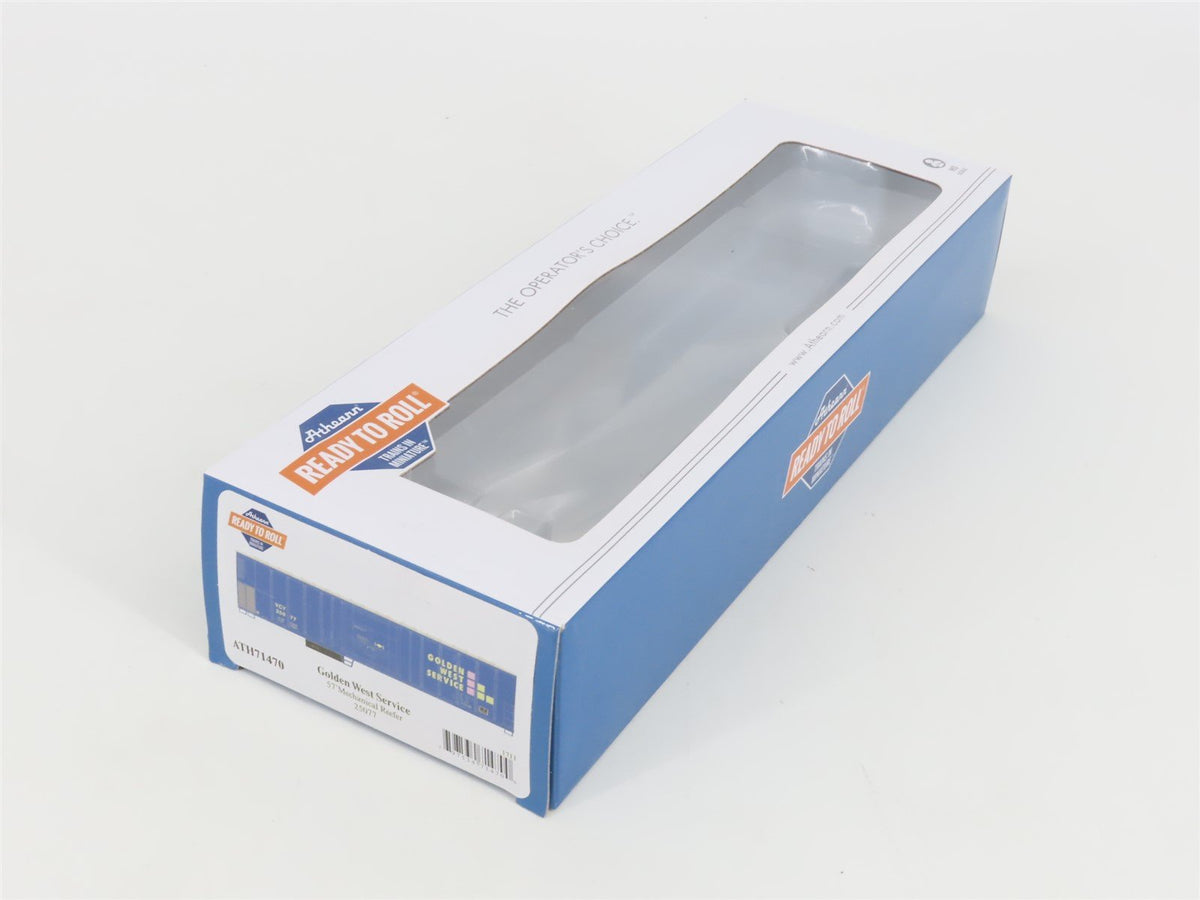 HO Scale Athearn ATH71470 VCY Golden West Service 57&#39; Mechanical Reefer #25077