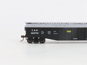 HO Scale Athearn Roundhouse RND82036 C&O Chesapeake & Ohio 50' Gondola #362734