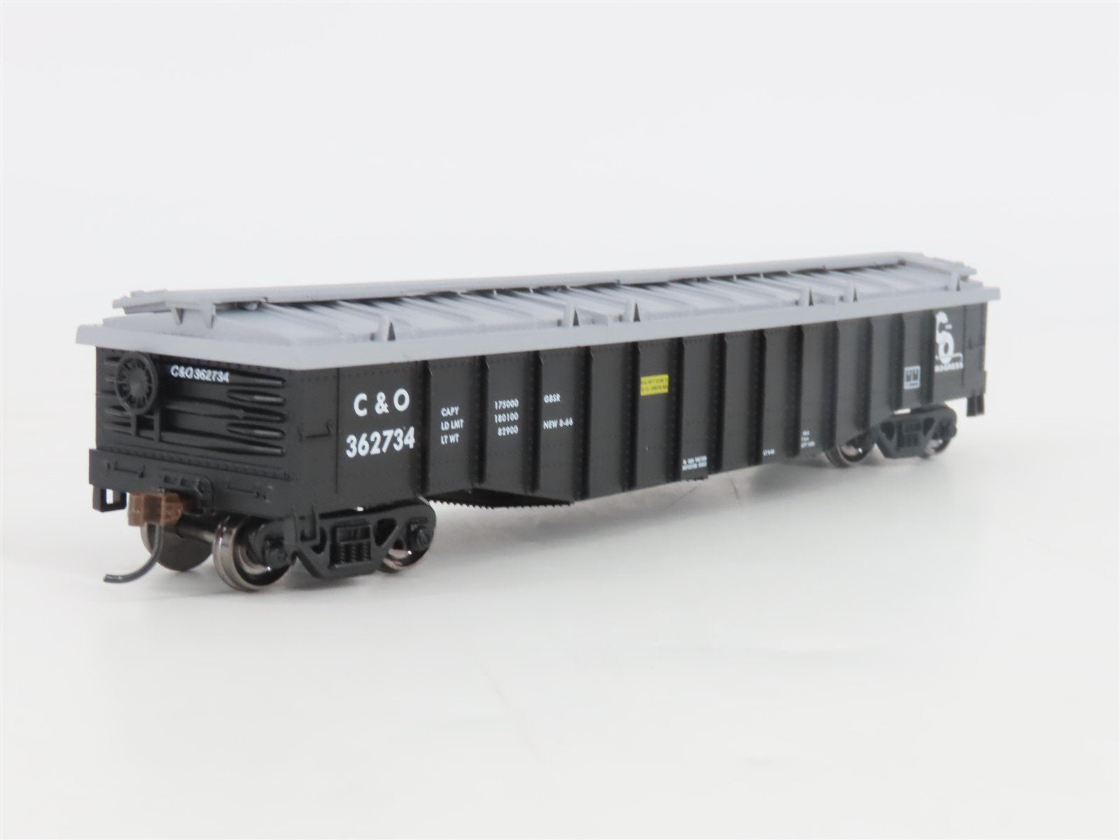 HO Scale Athearn Roundhouse RND82036 C&O Chesapeake & Ohio 50' Gondola #362734