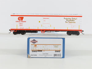 HO Scale Athearn Roundhouse RND72898 CRYX Cryo-Trans 50' Mechanical Reefer #7077