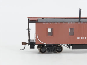 HO Scale Athearn Roundhouse RND17939 D&RGW Rio Grande Caboose #01134