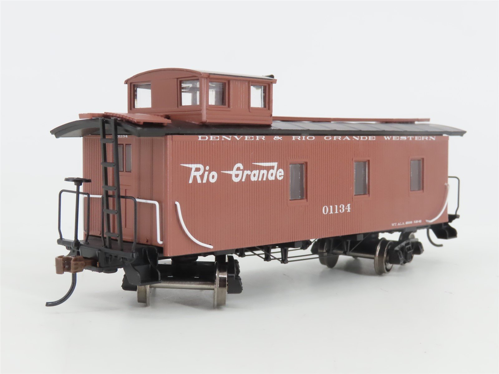 HO Scale Athearn Roundhouse RND17939 D&RGW Rio Grande Caboose #01134