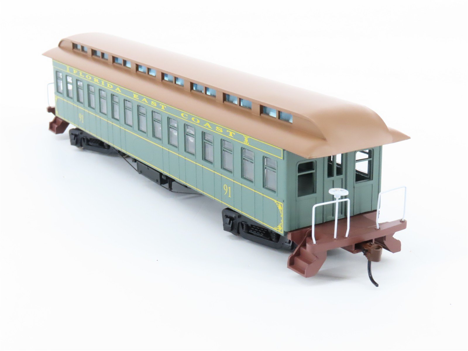 HO Scale Athearn Roundhouse 99445 FEC Railway Flagler Coach Passenger Car #91