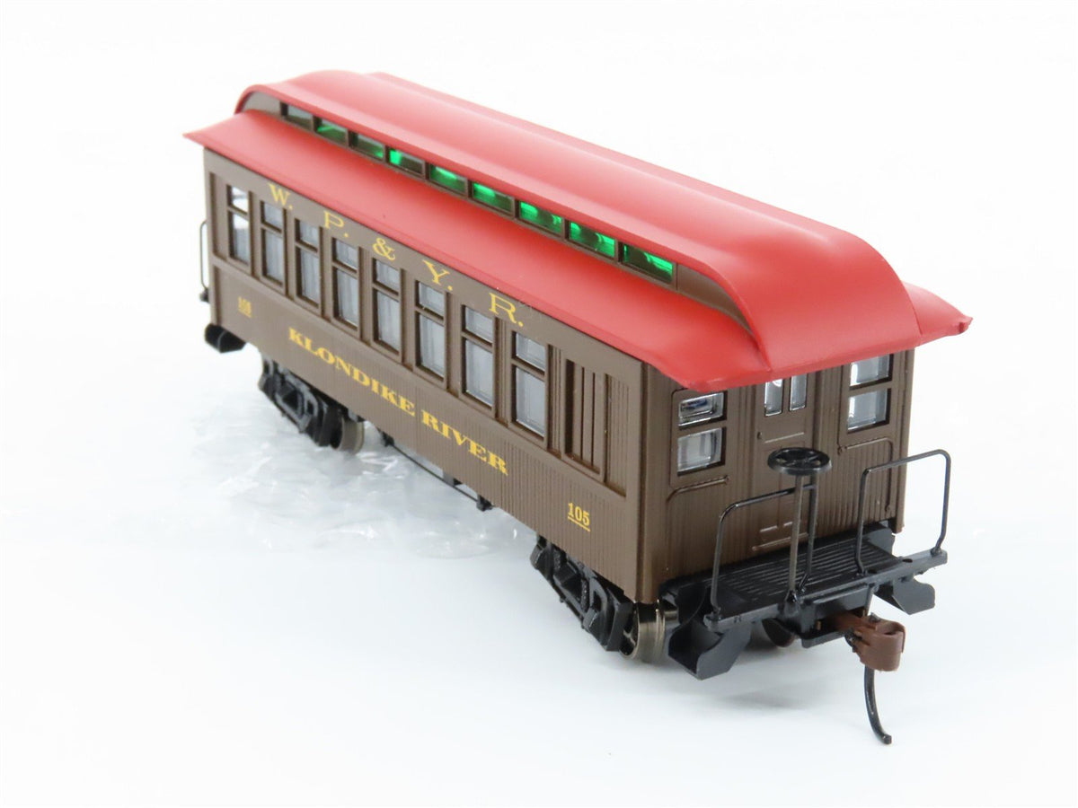HO Scale Athearn 99468 WP&amp;YR White Pass &amp; Yukon Overton Coach Passenger #105