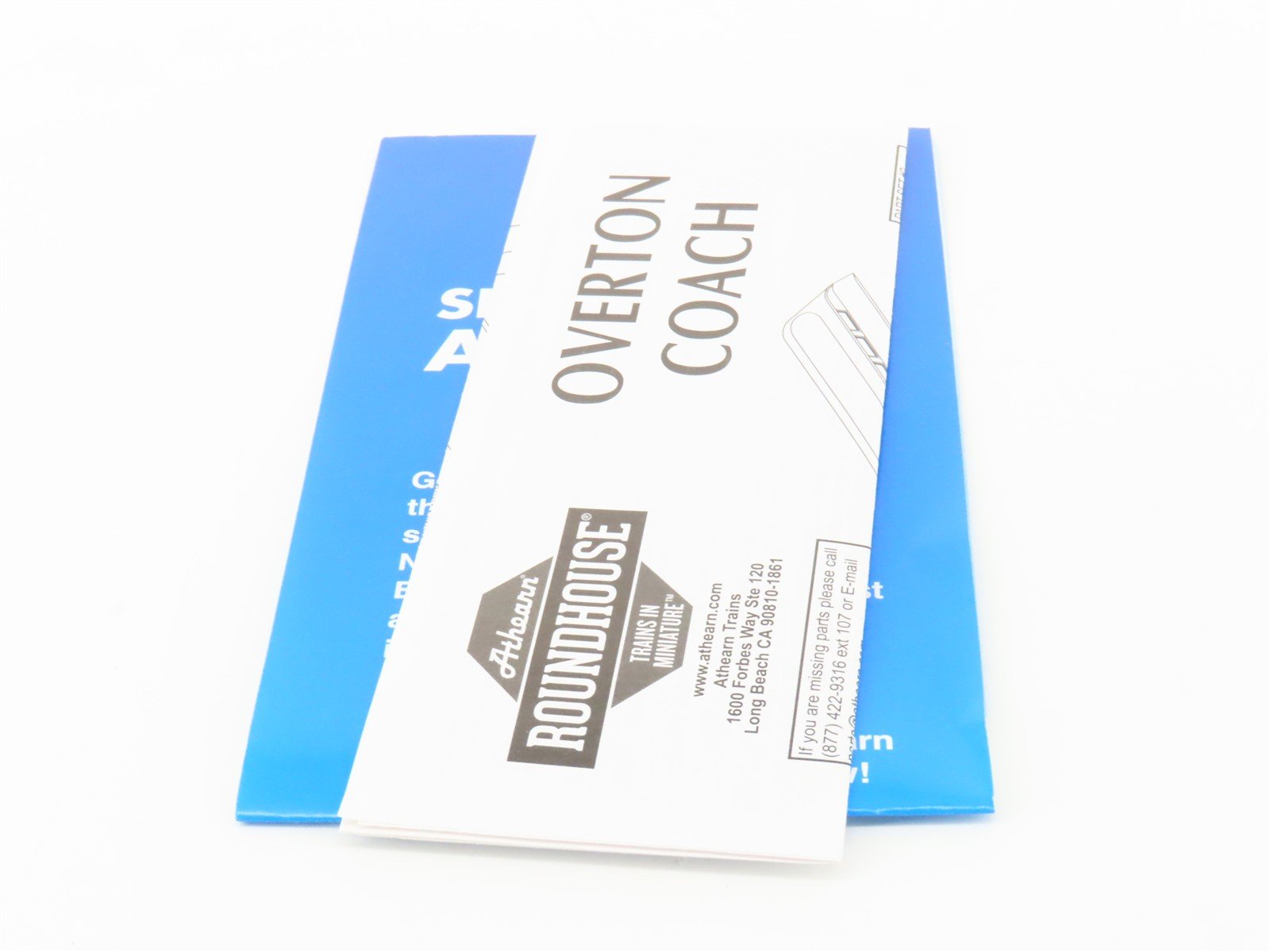 HO Scale Athearn RND99287 WP&YR White Pass & Yukon Coach Passenger Car #240