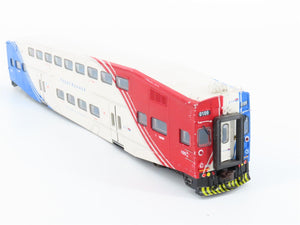 HO Scale Athearn Utah Front Runner Bi-Level Commuter Passenger Car #109