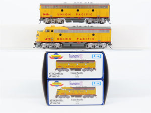 HO Athearn Genesis ATHG19533 UP Union Pacific EMD F7A/B Diesel Set w/DCC & Sound