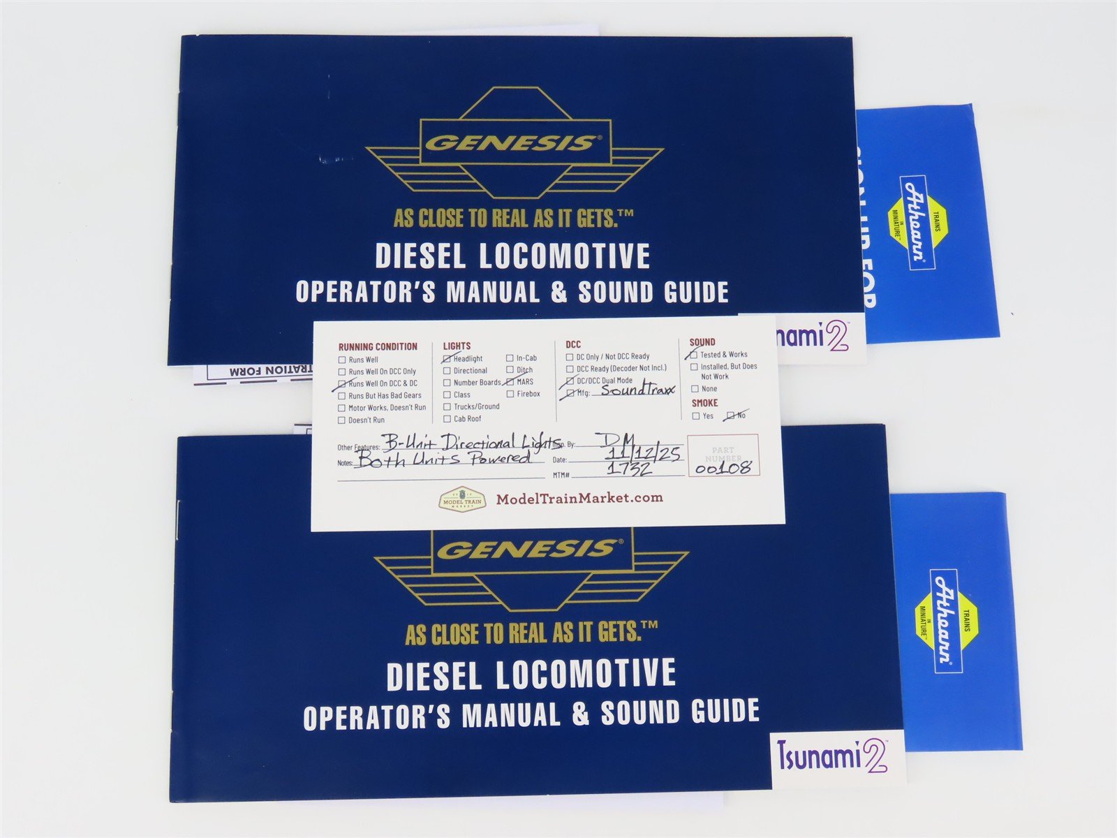 HO Athearn Genesis ATHG19533 UP Union Pacific EMD F7A/B Diesel Set w/DCC & Sound