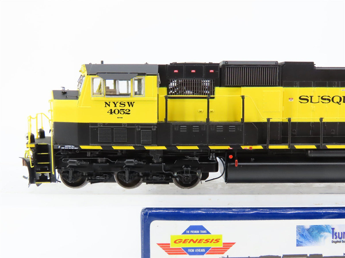 HO Athearn Genesis ATHG69301 NYSW Susquehanna SD70M Diesel #4052 w/ DCC &amp; Sound