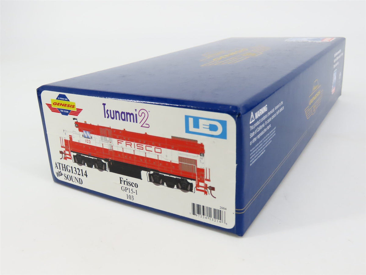 HO Athearn Genesis ATHG13214 SLSF Frisco EMD GP15-1 Diesel #103 w/ DCC &amp; Sound