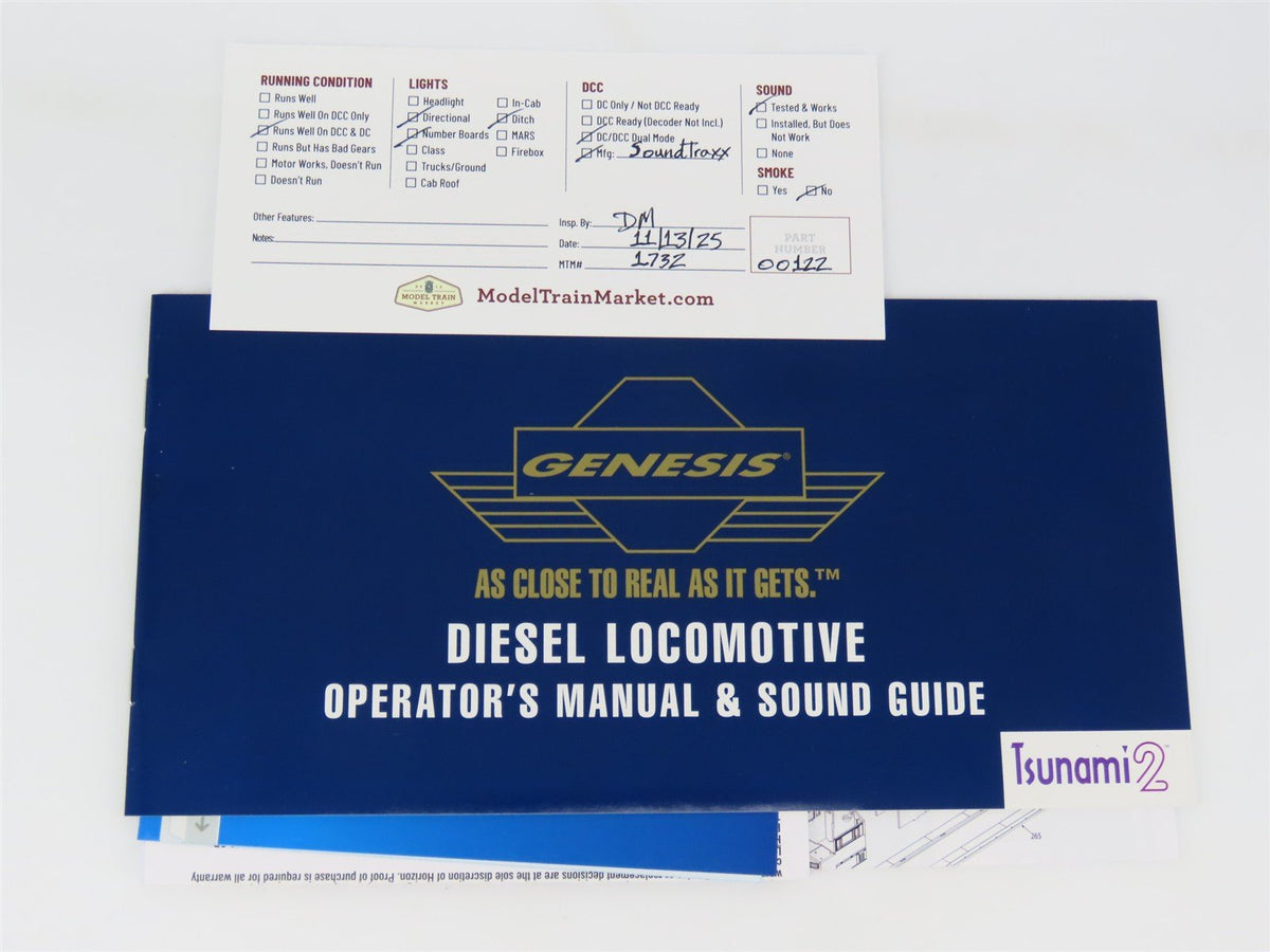 HO Athearn Genesis ATHG75615 UP SD60M &quot;Tri-Clops&quot; Diesel #6237 w/ DCC &amp; Sound