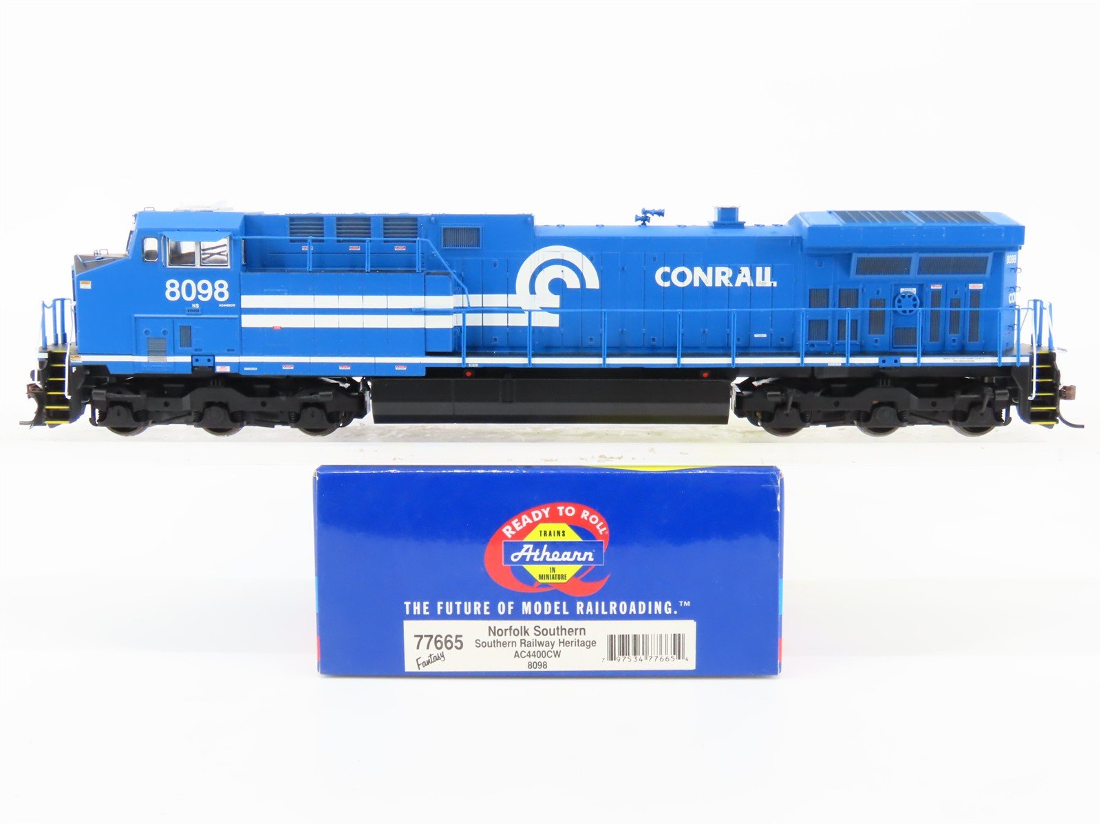 HO Scale Athearn 77665 NS/SOU Heritage Conrail AC4400CW Diesel #8098 - DCC Ready