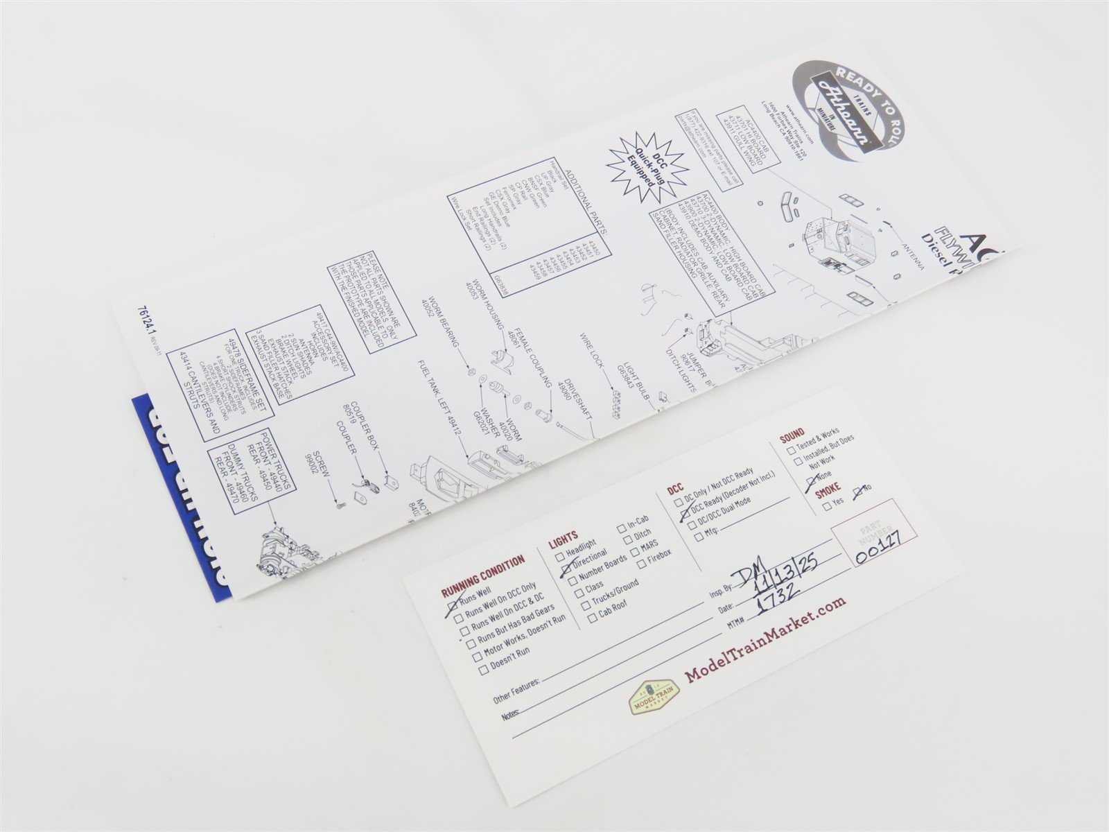 HO Scale Athearn 77665 NS/SOU Heritage Conrail AC4400CW Diesel #8098 - DCC Ready