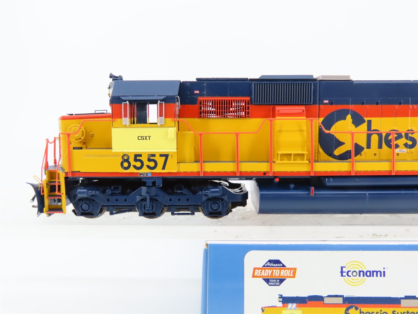 HO Athearn ATH86951 CSX Patched Chessie System SD50 Diesel #8557 w/ DCC & Sound