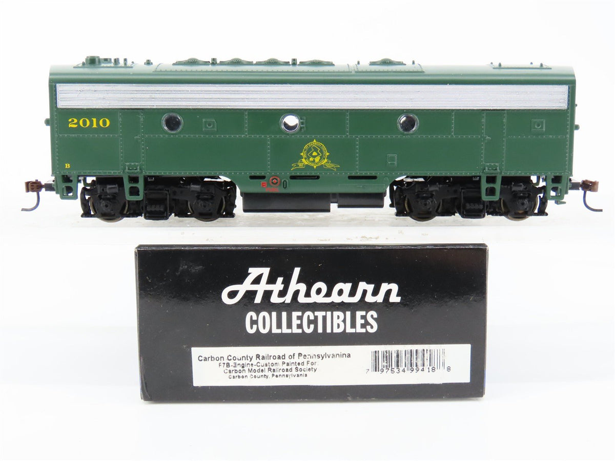 HO Athearn Collectibles Special Run Carbon County F7B Diesel #2010 - Unpowered