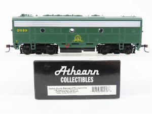 HO Athearn Collectibles Special Run Carbon County F7B Diesel #2010 - Unpowered