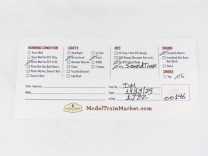 HO Scale Athearn KCS Kansas City Southern EMD SD70ACe Diesel #4037 w/DCC & Sound