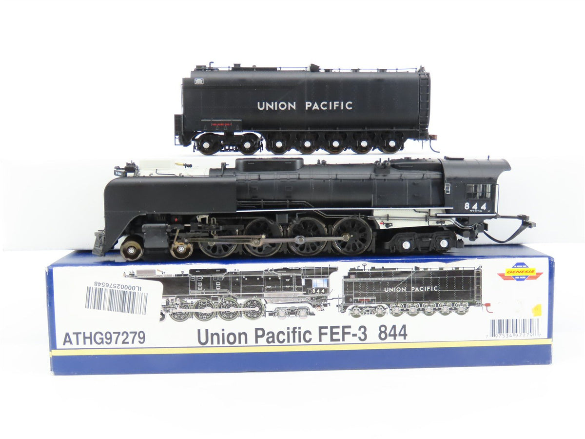 HO Athearn Genesis ATHG97279 UP Union Pacific 4-8-4 FEF-3 Steam #844 - DCC Ready