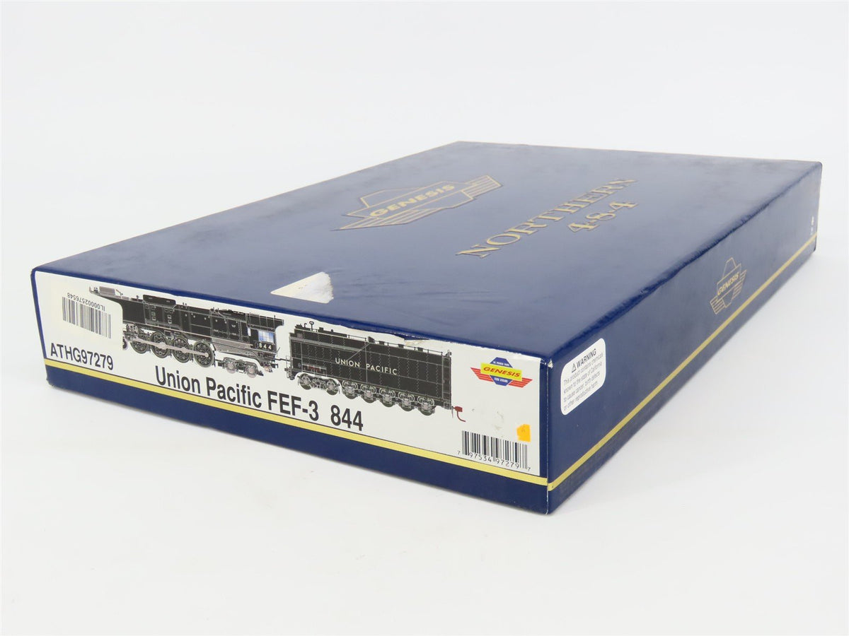 HO Athearn Genesis ATHG97279 UP Union Pacific 4-8-4 FEF-3 Steam #844 - DCC Ready