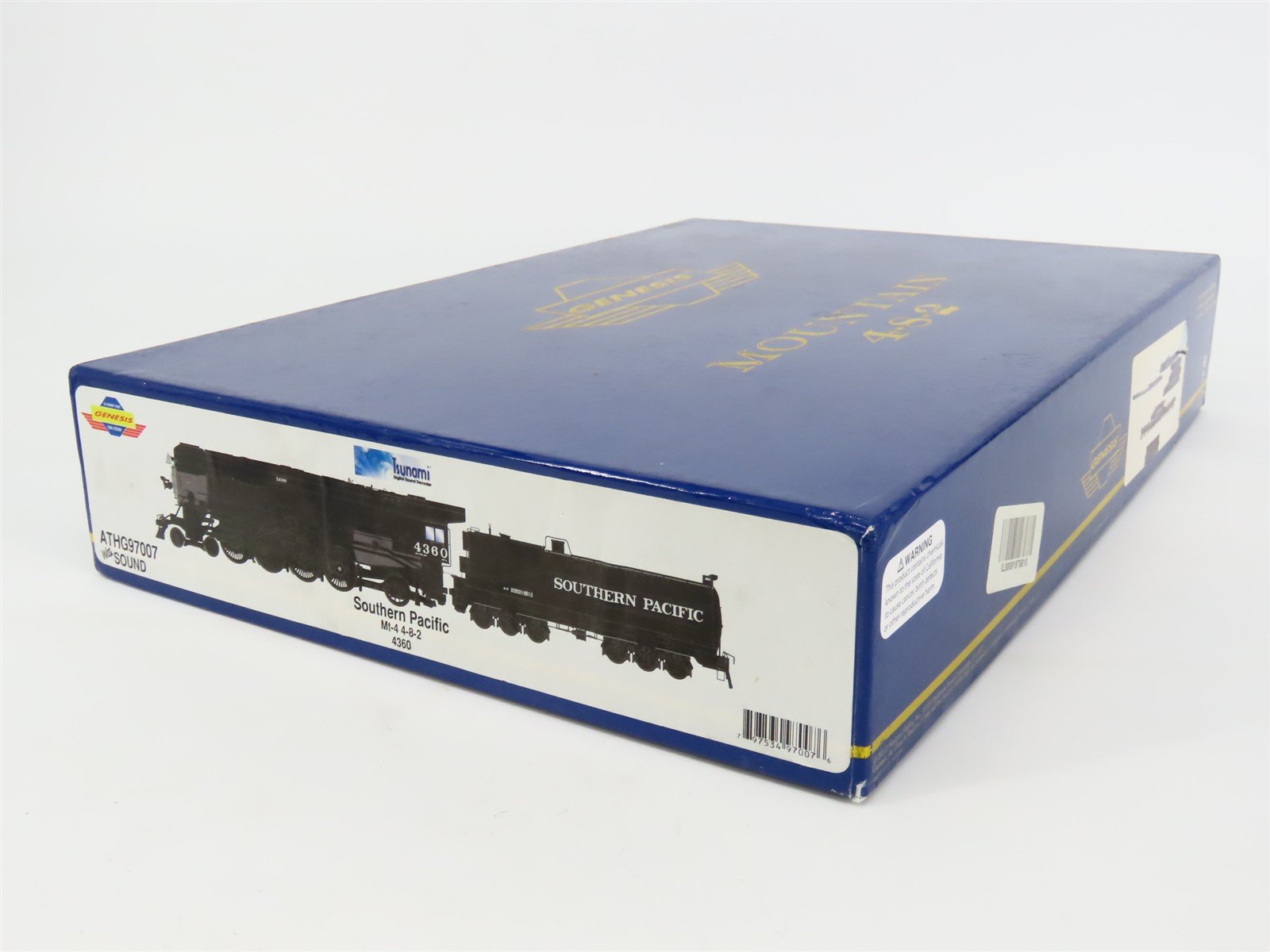 HO Scale Athearn Genesis ATHG97007 SP 4-8-2 MT4 Steam #4360 w/ DCC & Sound