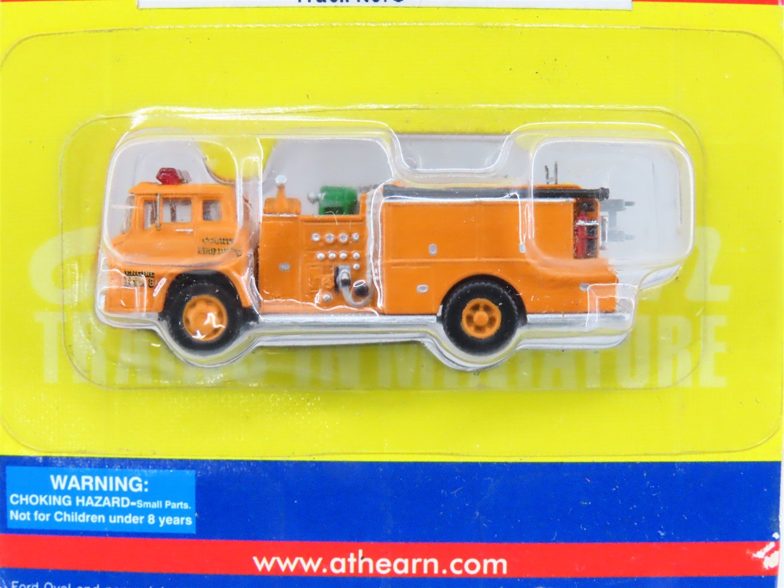 N 1/160 Scale Athearn ATH10752 Country Fire Dept Ford C Pumper Fire Truck #8