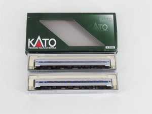 N Scale KATO 106-8002 AMTK Amtrak Phase VI Amfleet I Coach Passenger 2-Car Set A