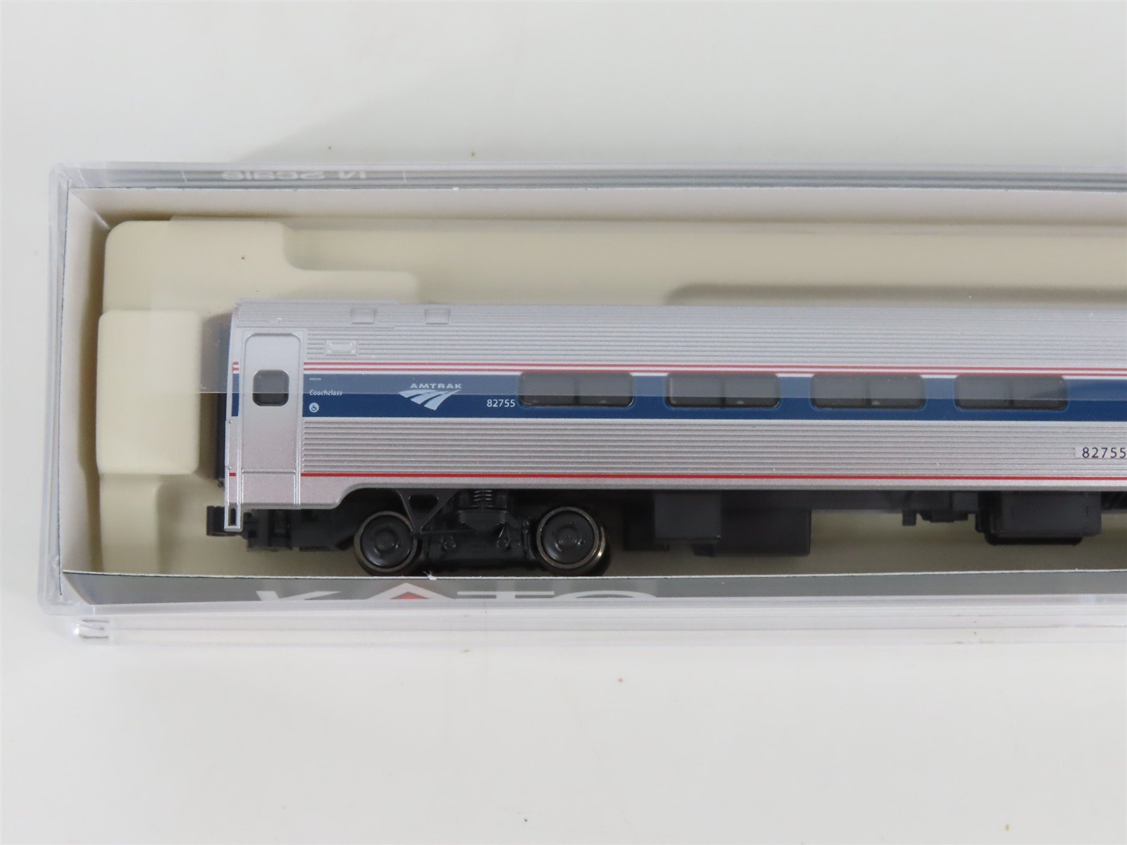 N Scale KATO 106-8002 AMTK Amtrak Phase VI Amfleet I Coach Passenger 2-Car Set A