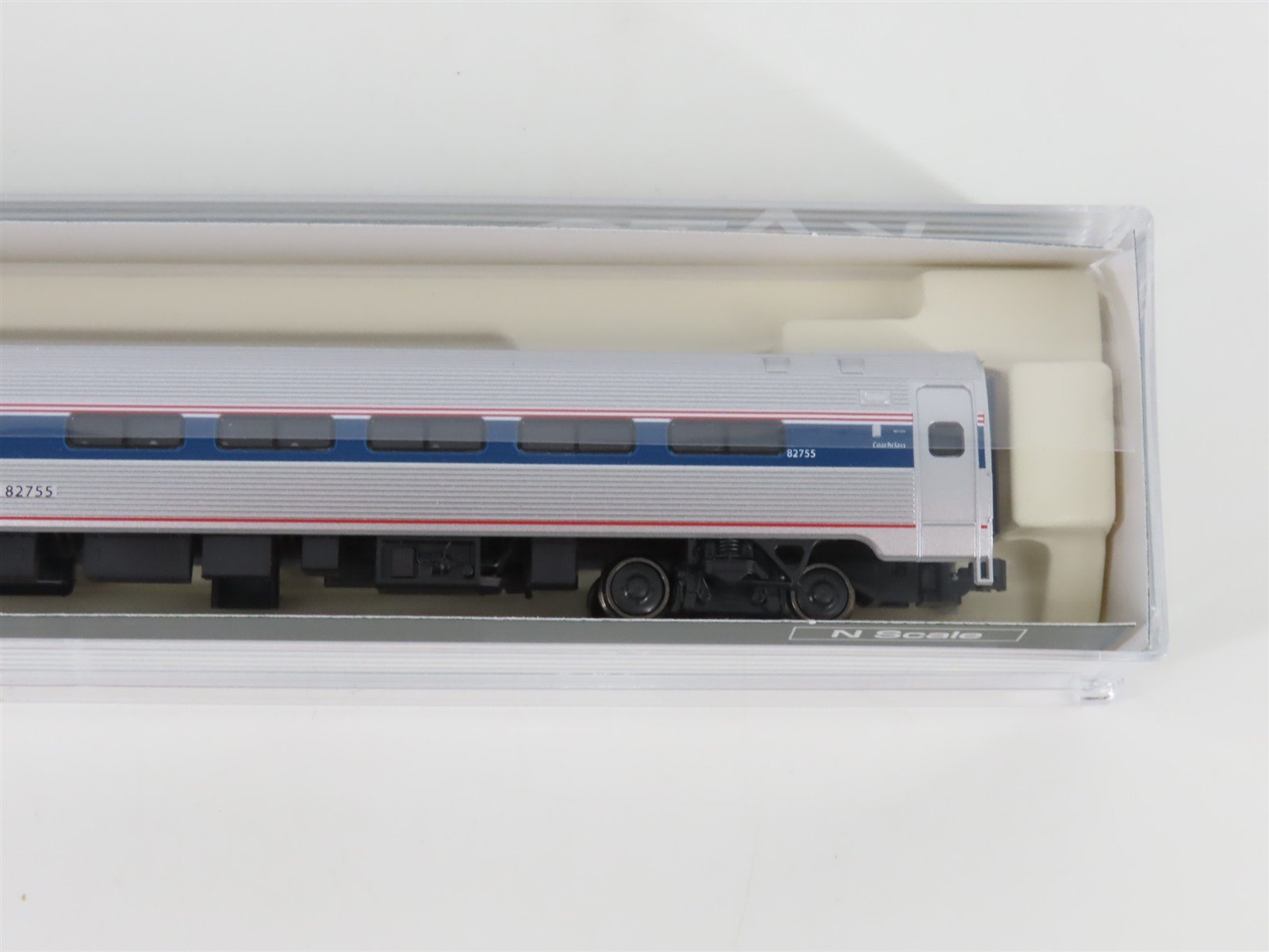 N Scale KATO 106-8002 AMTK Amtrak Phase VI Amfleet I Coach Passenger 2-Car Set A