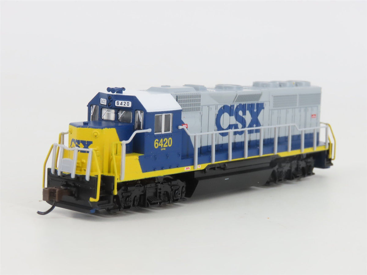 N Scale Bachmann 24022 CSX &quot;Freight Master&quot; GP40 Diesel Freight Train Set