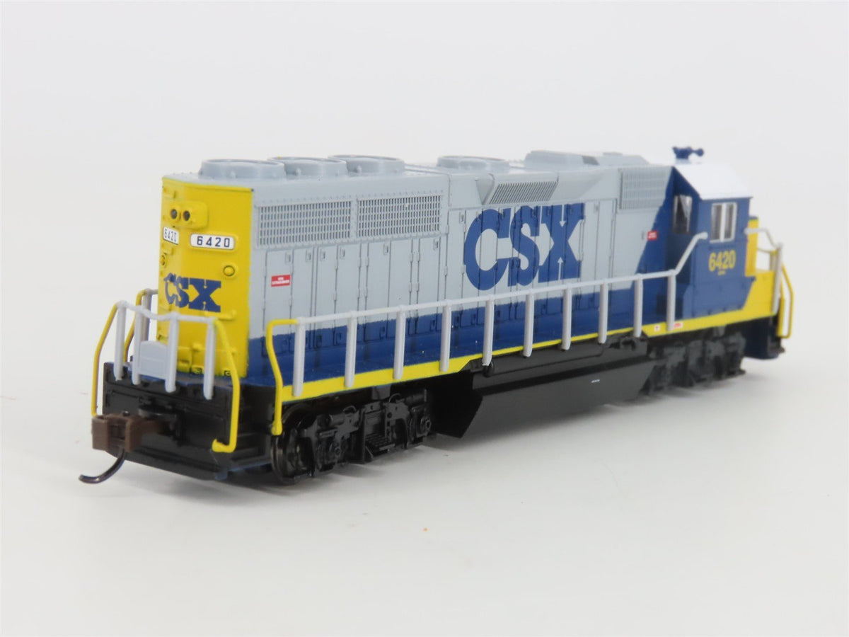N Scale Bachmann 24022 CSX &quot;Freight Master&quot; GP40 Diesel Freight Train Set
