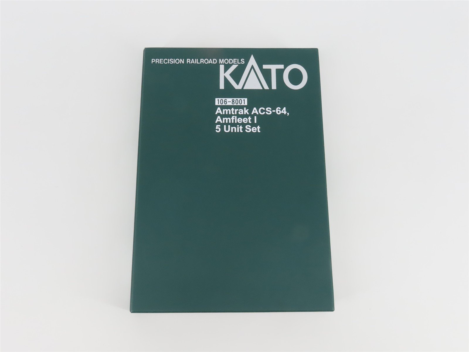 N KATO 106-8001 AMTK Amtrak Amfleet I ACS-64 Electric Passenger Train Set