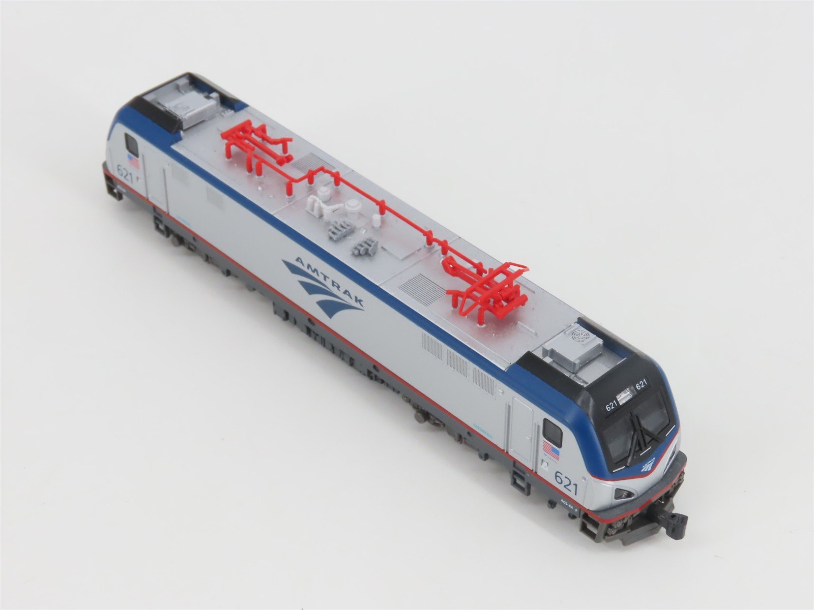 N KATO 106-8001 AMTK Amtrak Amfleet I ACS-64 Electric Passenger Train Set