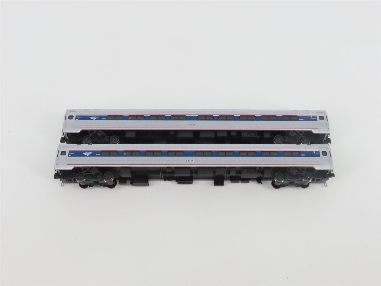 N KATO 106-8001 AMTK Amtrak Amfleet I ACS-64 Electric Passenger Train Set