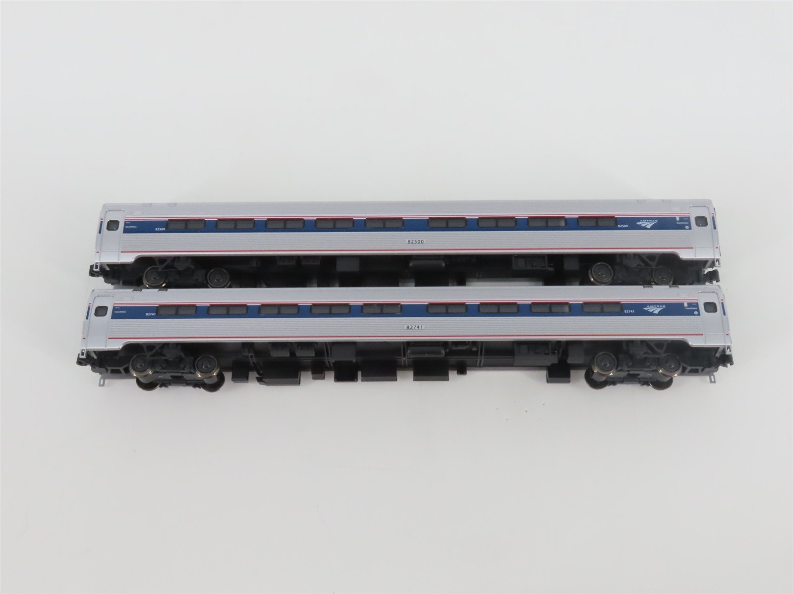 N KATO 106-8001 AMTK Amtrak Amfleet I ACS-64 Electric Passenger Train Set
