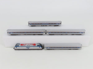 N KATO 106-8001 AMTK Amtrak Amfleet I ACS-64 Electric Passenger Train Set