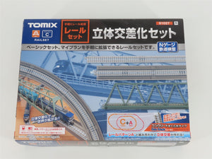 N Scale TOMIX 91027 Graduated Viaduct 613x1422mm Track Oval Set C