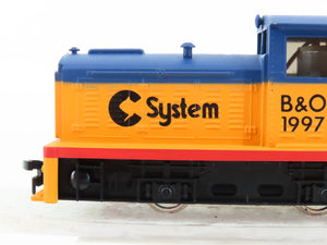 HO Scale Model Power 6678 B&O Chessie System Plymouth Diesel Locomotive #1997