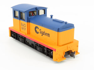 HO Scale Model Power 6678 B&O Chessie System Plymouth Diesel Locomotive #1997