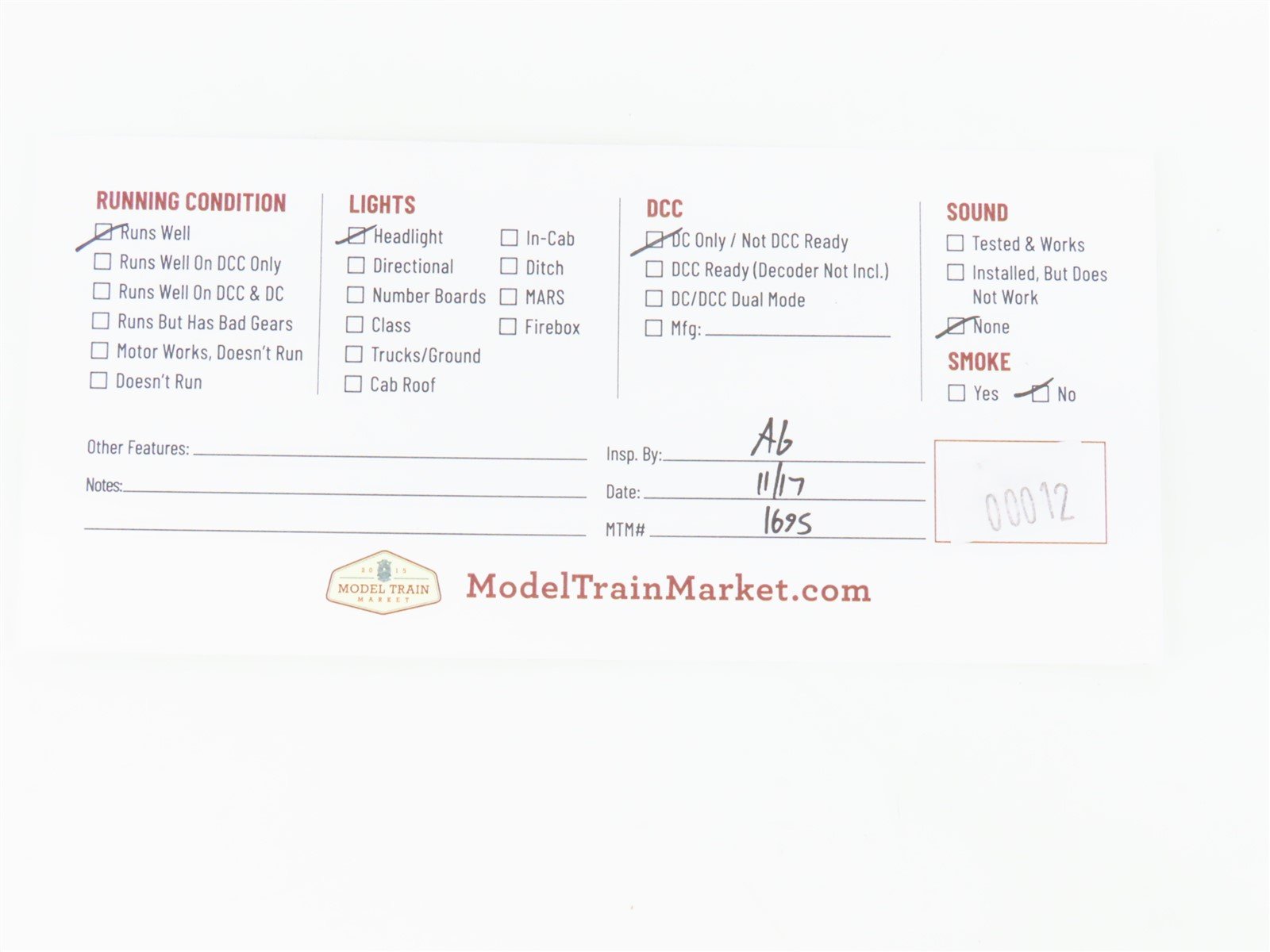 HO Scale Athearn 9671 Amtrak AMD-103 P42DC Diesel Locomotive #207