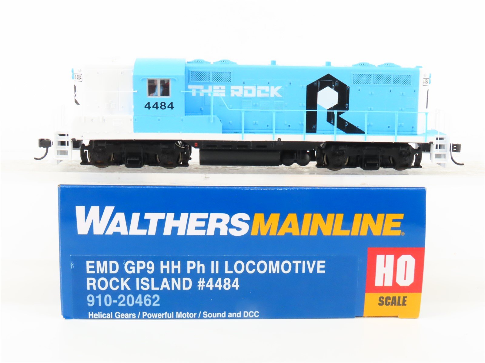 HO Walthers Mainline 910-20462 RI Rock Island GP9 Diesel #4484 w/ DCC & Sound